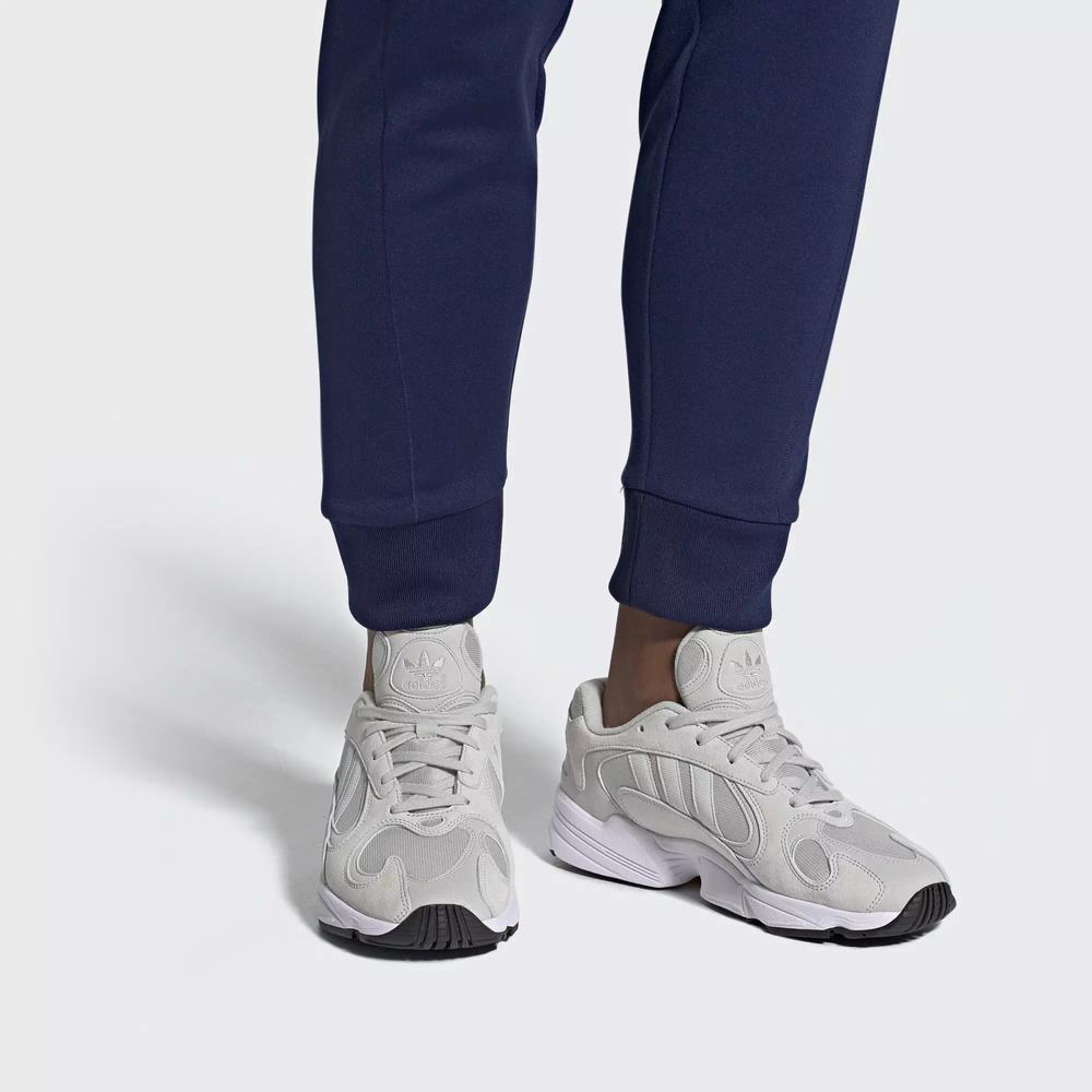 Adidas Yung 1 Tenis Grises Para Hombre (MX-18510)